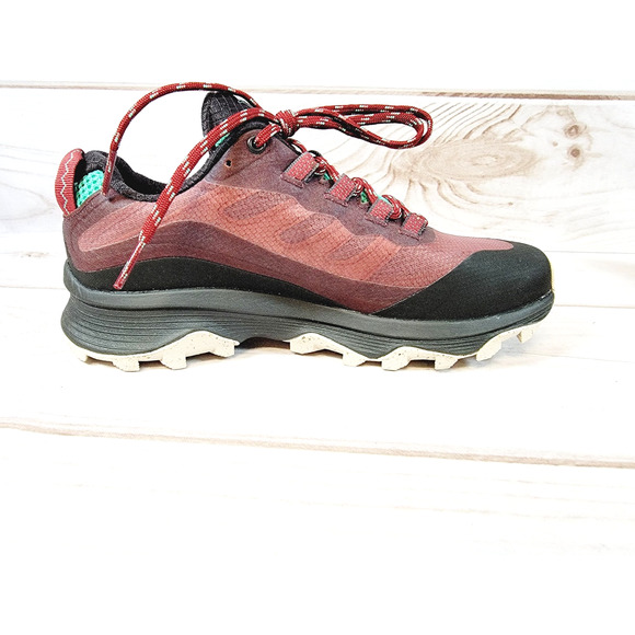Merrell Moab Speed Low Hiker Shoes Women's 6.5 Burlwood J066858 - Picture 9 of 16
